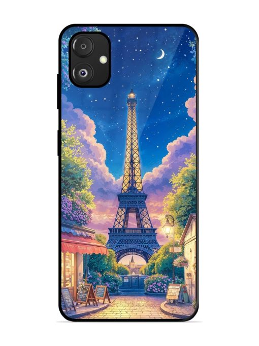 Twilight In Paris Glossy Soft Edge Case for Samsung Galaxy F14 (5G) Chachhi