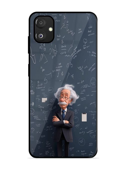 Albert Einstein Glossy Soft Edge Case for Samsung Galaxy F14 (5G) Chachhi