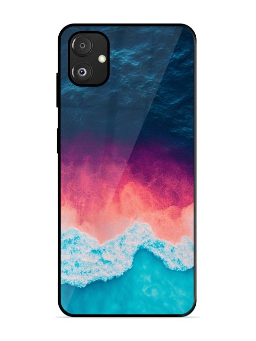 Where The Ocean Meets The Sky Glossy Soft Edge Case for Samsung Galaxy F14 (5G) Chachhi