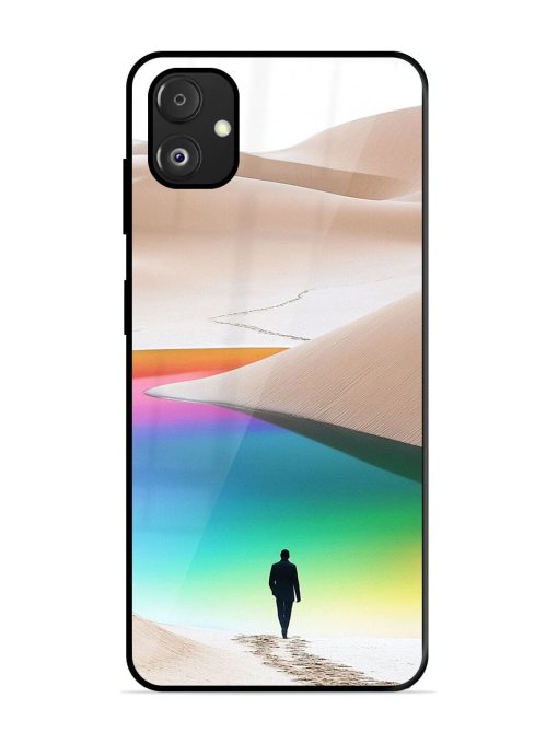 Desert Dreams Glossy Soft Edge Case for Samsung Galaxy F14 (5G) Chachhi