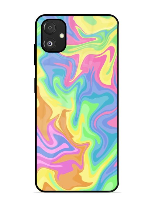 Whimsical Swirl Glossy Soft Edge Case for Samsung Galaxy F14 (5G) Chachhi