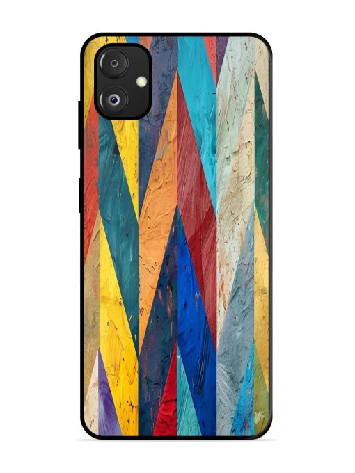 Abstract Tapestry Glossy Soft Edge Case for Samsung Galaxy F14 (5G) Chachhi