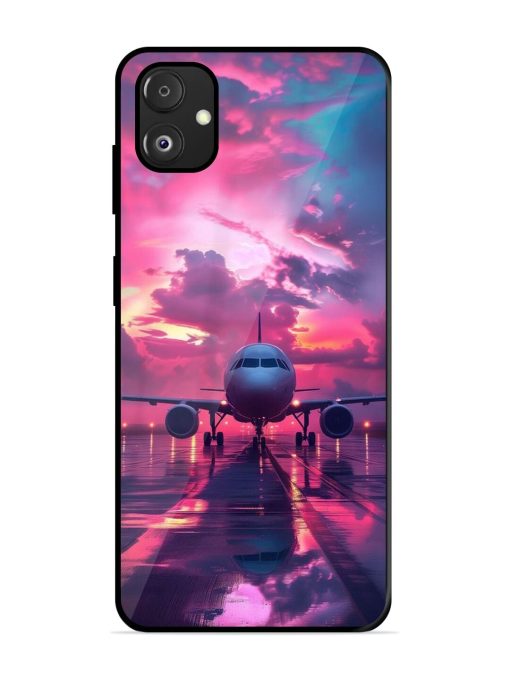 Neon Runway Glossy Soft Edge Case for Samsung Galaxy F14 (5G) Chachhi