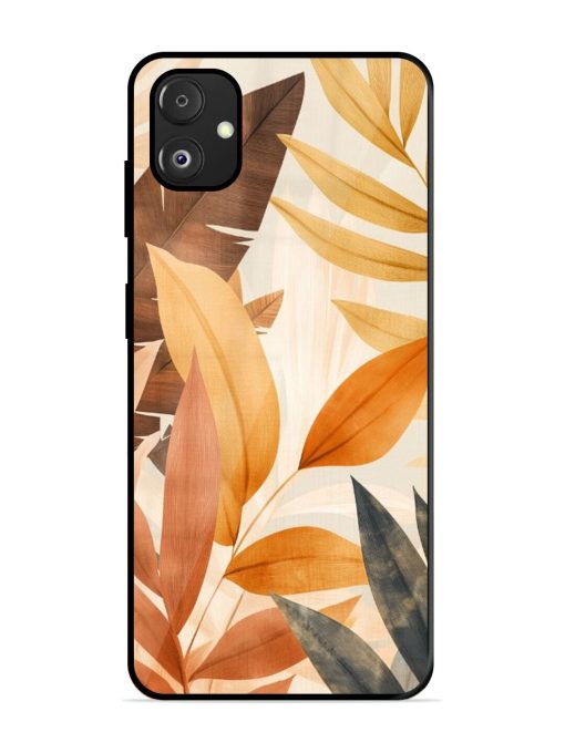 Earthy Elegance Glossy Soft Edge Case for Samsung Galaxy F14 (5G) Chachhi