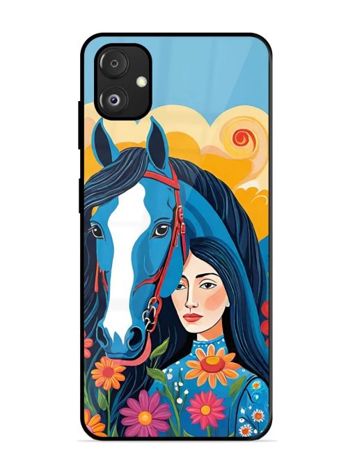 Equine Enchantment Glossy Soft Edge Case for Samsung Galaxy F14 (5G) Chachhi