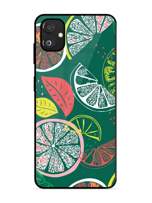 Citrus Symphony Glossy Soft Edge Case for Samsung Galaxy F14 (5G)