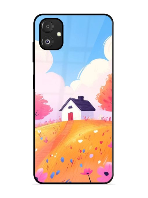 Hilltop Haven Glossy Soft Edge Case for Samsung Galaxy F14 (5G)