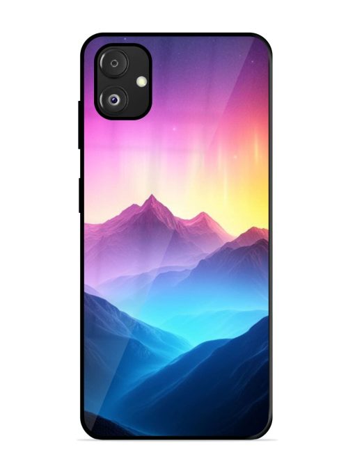 Cosmic Mountains Glossy Soft Edge Case for Samsung Galaxy F14 (5G) Chachhi