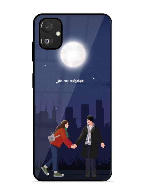 Moonlight Proposal Glossy Soft Edge Case for Samsung Galaxy F14 (5G) Chachhi