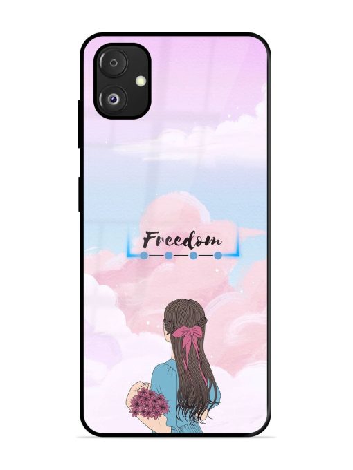 Skyward Dreams Glossy Soft Edge Case for Samsung Galaxy F14 (5G) Chachhi