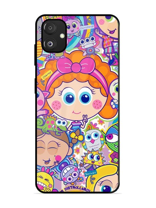 Distroller Friends Glossy Soft Edge Case for Samsung Galaxy F14 (5G)