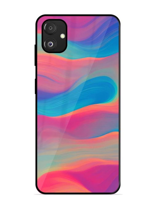 Wavy Wonder Glossy Soft Edge Case for Samsung Galaxy F14 (5G) Chachhi