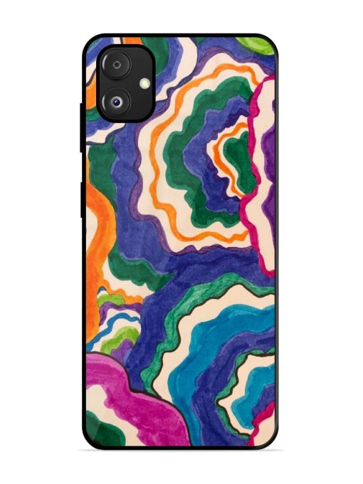 Wavy Wonder Glossy Soft Edge Case for Samsung Galaxy F14 (5G) Chachhi