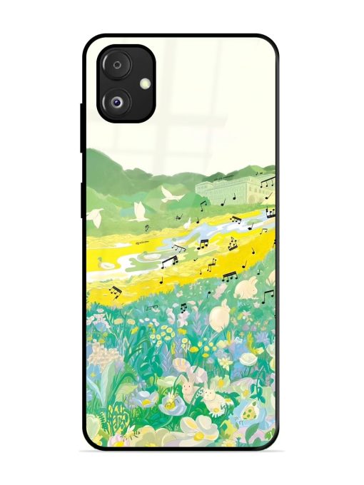 Melody In Bloom Glossy Soft Edge Case for Samsung Galaxy F14 (5G) Chachhi