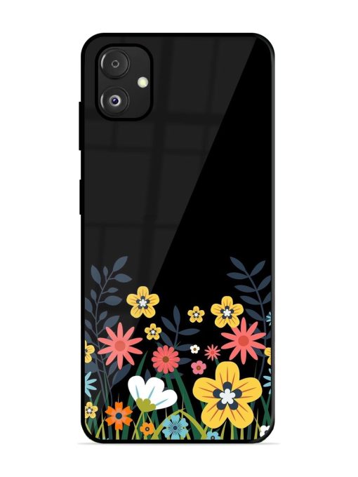 Floral Night Sky Glossy Soft Edge Case for Samsung Galaxy F14 (5G) Chachhi