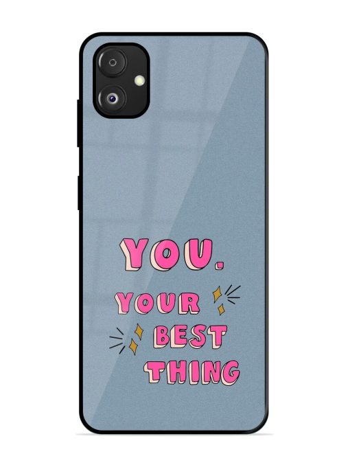 Self-Love Sparkles Glossy Soft Edge Case for Samsung Galaxy F14 (5G)