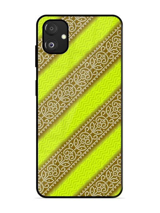 Golden Bandana Bliss Glossy Soft Edge Case for Samsung Galaxy F14 (5G) Chachhi