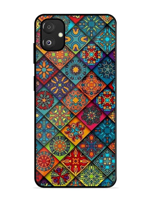 Patchwork Mandala Mosaic Glossy Soft Edge Case for Samsung Galaxy F14 (5G) Chachhi