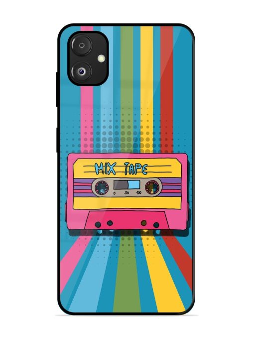 Retro Cassette Tapes Glossy Soft Edge Case for Samsung Galaxy F14 (5G) Chachhi