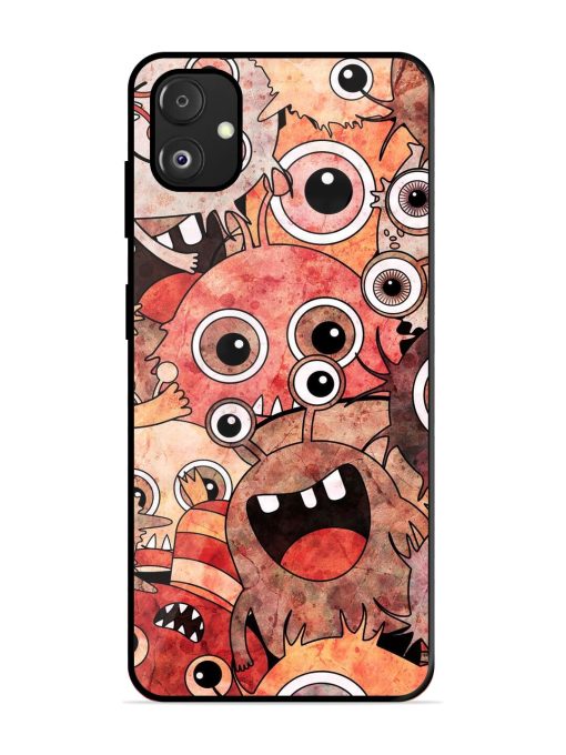 Monster Mash Glossy Soft Edge Case for Samsung Galaxy F14 (5G) Chachhi