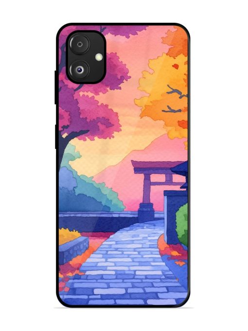 Autumnal Serenity Glossy Soft Edge Case for Samsung Galaxy F14 (5G) Chachhi