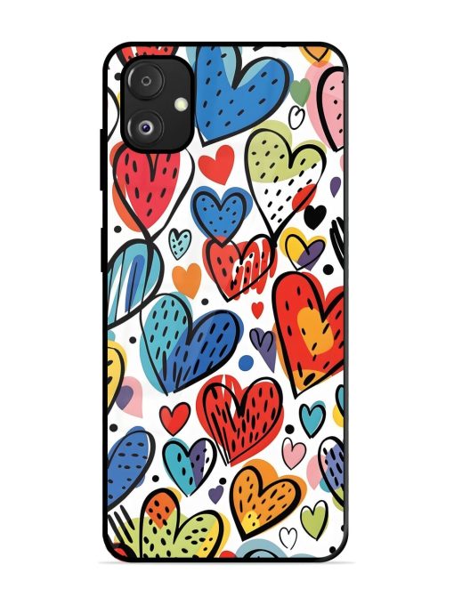 Heartfelt Harmony Glossy Soft Edge Case for Samsung Galaxy F14 (5G) Chachhi