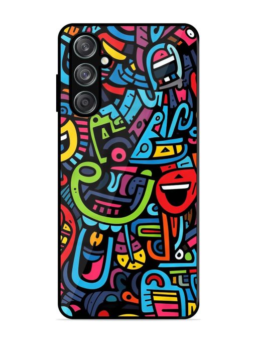 Doodlephoria Glossy Soft Edge Case for Samsung Galaxy F15 (5G) Chachhi