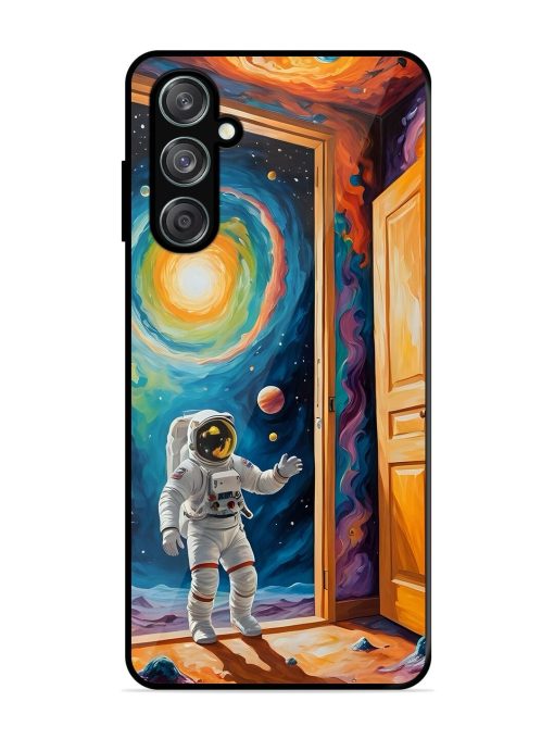 Artistic Space Glossy Soft Edge Case for Samsung Galaxy F15 (5G) Chachhi