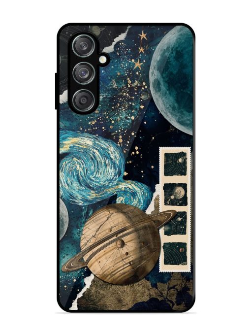 Celestial Tapestry Glossy Soft Edge Case for Samsung Galaxy F15 (5G) Chachhi