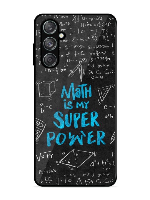 Math Magic Glossy Soft Edge Case for Samsung Galaxy F15 (5G) Chachhi