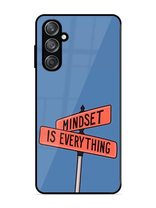 Mindset Matters Glossy Soft Edge Case for Samsung Galaxy F15 (5G) Chachhi