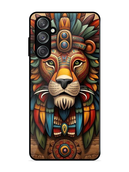 Aztec Majesty Glossy Soft Edge Case for Samsung Galaxy F15 (5G) Chachhi