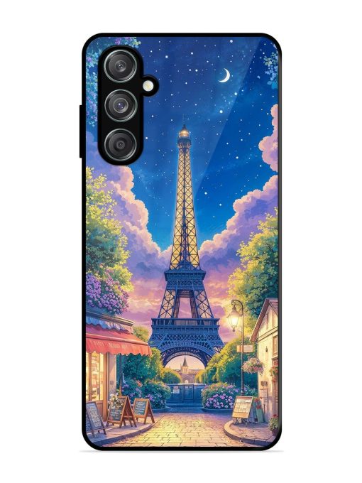 Twilight In Paris Glossy Soft Edge Case for Samsung Galaxy F15 (5G) Chachhi