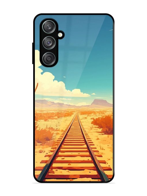 Endless Horizon Glossy Soft Edge Case for Samsung Galaxy F15 (5G) Chachhi