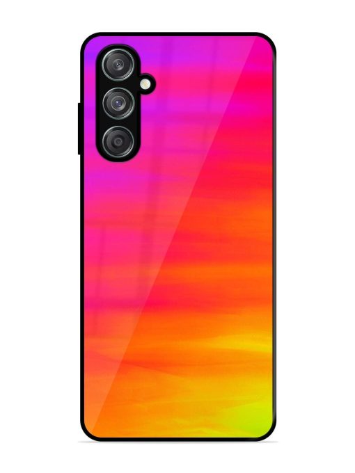 Neon Horizon Glossy Soft Edge Case for Samsung Galaxy F15 (5G) Chachhi