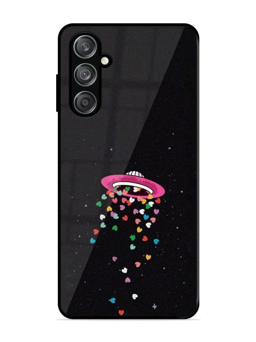 Love From Above Glossy Soft Edge Case for Samsung Galaxy F15 (5G)