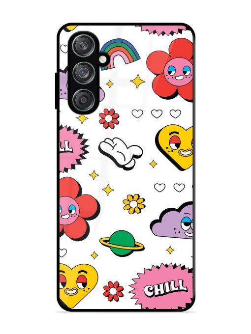 Whimsical Wonderland Glossy Soft Edge Case for Samsung Galaxy F15 (5G) Chachhi