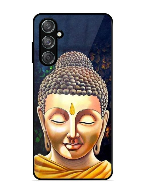 Buddha Face Glossy Soft Edge Case for Samsung Galaxy F15 (5G) Chachhi