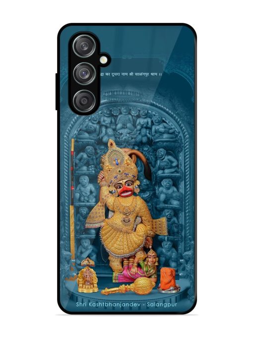 Divine Grace Of Shri Kashtabhanjandev Glossy Soft Edge Case for Samsung Galaxy F15 (5G) Chachhi