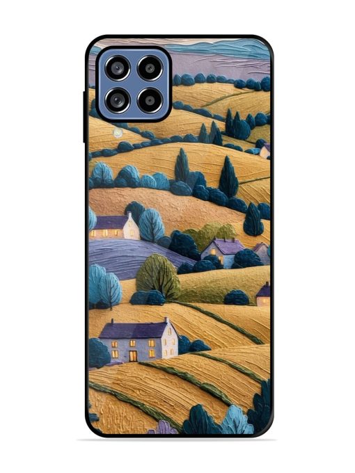 Rolling Hilltop Haven Glossy Soft Edge Case for Samsung Galaxy F22 Chachhi