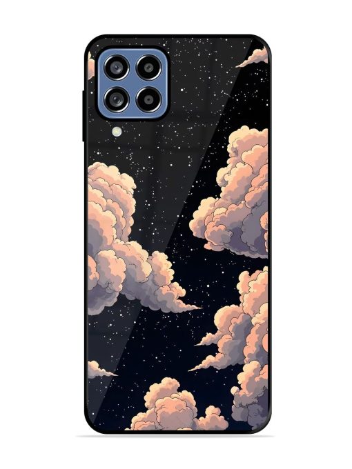 Starry Night Dreams Glossy Soft Edge Case for Samsung Galaxy F22 Chachhi