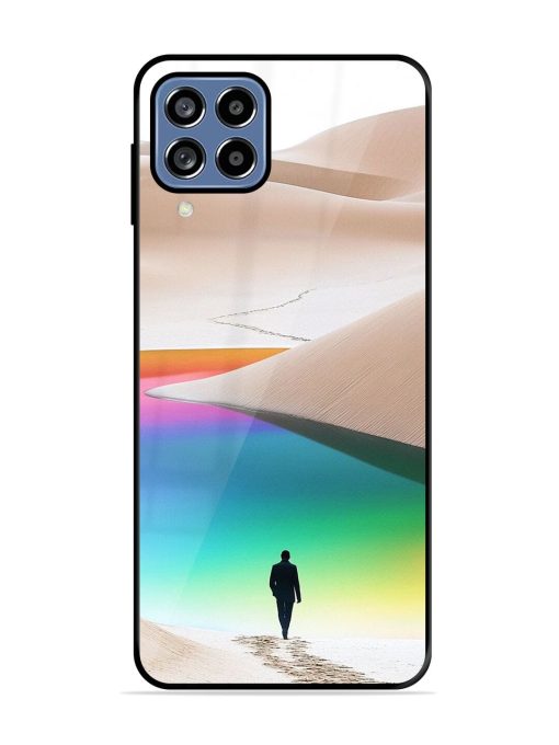 Desert Dreams Glossy Soft Edge Case for Samsung Galaxy F22 Chachhi