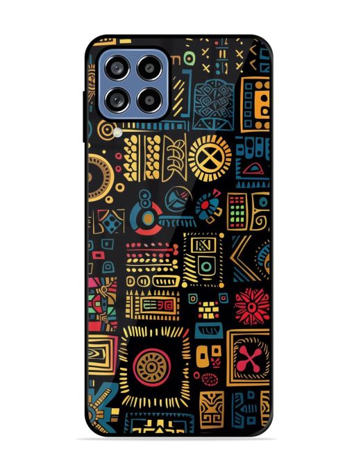 Tribal Tapestry Glossy Soft Edge Case for Samsung Galaxy F22 Chachhi