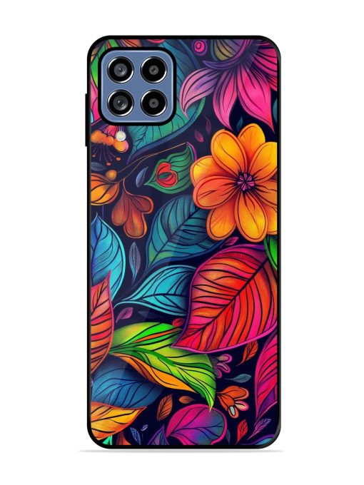 Rainbow Of Blooms Glossy Soft Edge Case for Samsung Galaxy F22