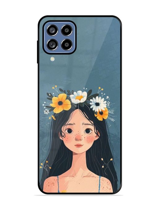 Gurl Art Glossy Soft Edge Case for Samsung Galaxy F22 Chachhi