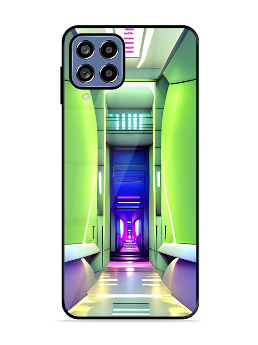 Neon Corridor Glossy Soft Edge Case for Samsung Galaxy F22