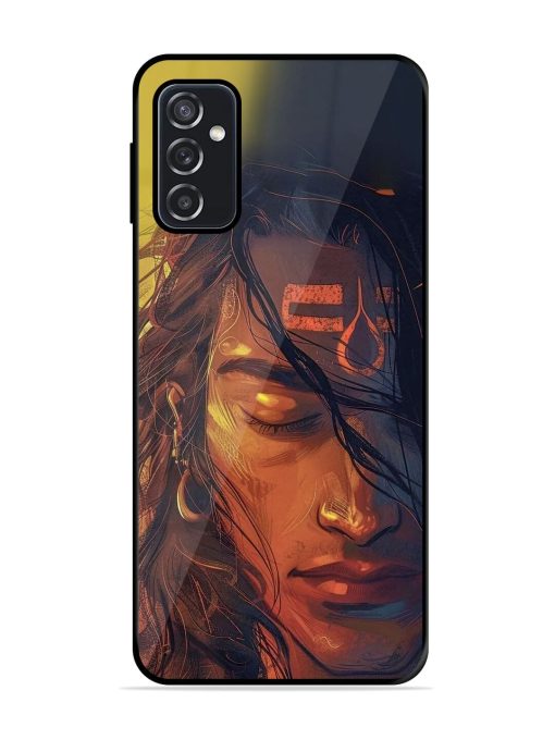 Tranquil Shiva Glossy Soft Edge Case for Samsung Galaxy F23 (5G) Chachhi