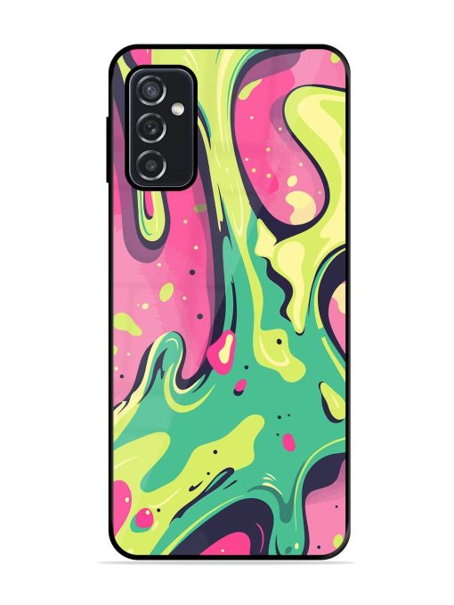 Gooey Grooves Glossy Soft Edge Case for Samsung Galaxy F23 (5G) Chachhi