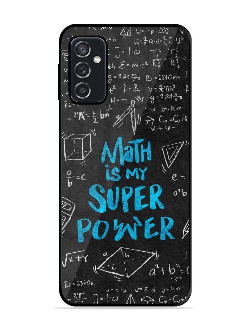 Math Magic Glossy Soft Edge Case for Samsung Galaxy F23 (5G) Chachhi