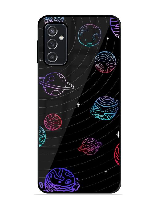 Cosmic Ballet Glossy Soft Edge Case for Samsung Galaxy F23 (5G) Chachhi